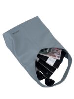 Torebka damska skórzana hobo shopper na ramię LADUELLA blękitna