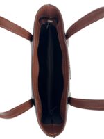 Torebka damska kuferek skóra naturalna licowa LADUELLA eleganska czarna