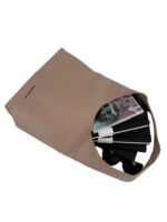 Torebka damska skórzana hobo shopper na ramię LADUELLA pudrowa róż