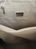 Torebka damska skórzana hobo shopper na ramię LADUELLA jasny beż