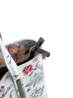 Torebka damska skórzana kuferek LADUELLA włoska skóra wiellokolorowa