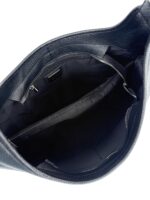 Torebka damska skórzana hobo na ramię i do ręki A4 LADUELLA czarna