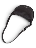Torebka damska skórzana hobo Made in Italy LADUELLA brązowa ciemny brąz - obrazek 5