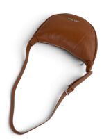 Torebka damska skórzana hobo Made in Italy LADUELLA brązowa koniakowa - obrazek 5